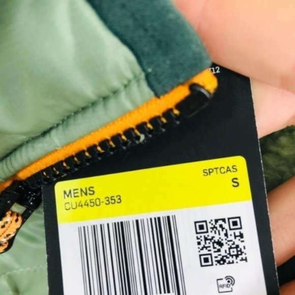 Nike Heritage Fleece Vest Men Size Small Green Sage - Picture 2 of 5